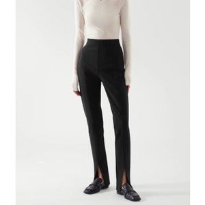 COS Straight-Leg Split-Cuff Pants